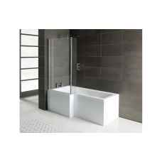 L Shaped Shower Bath